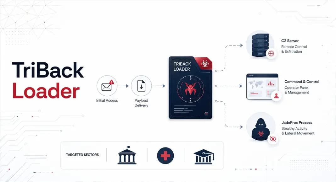 China-Nexus JadeProx Uses New TriBack Loader to Target Governments, Hospitals, and Universities