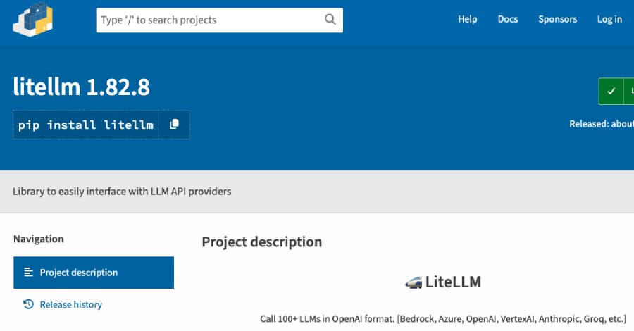 TeamPCP Backdoors LiteLLM Versions 1.82.7–1.82.8 Likely Due to a Trivy CI/CD Compromise