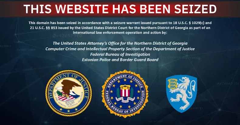 U.S. DoJ Seizes Fraud Domain Behind $14.6 Million Bank Account Takeover Scheme