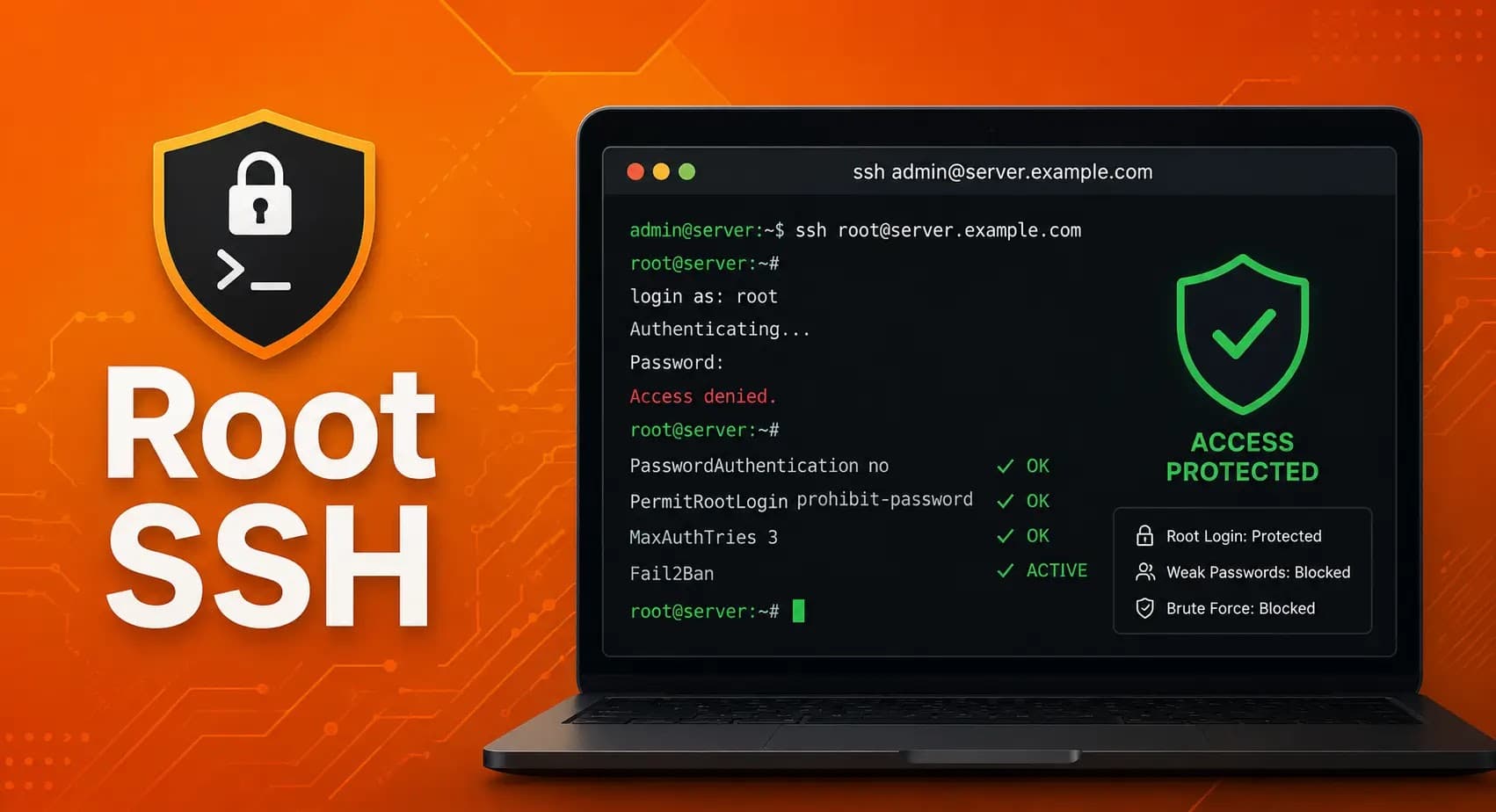 Administrators Urged to Disable Root SSH Login and Block Weak Password Attacks