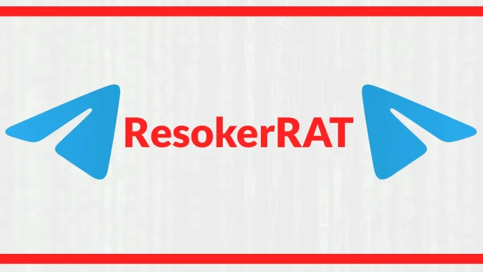 Hackers use Telegram-based ResokerRAT, which has screenshot and persistence features.