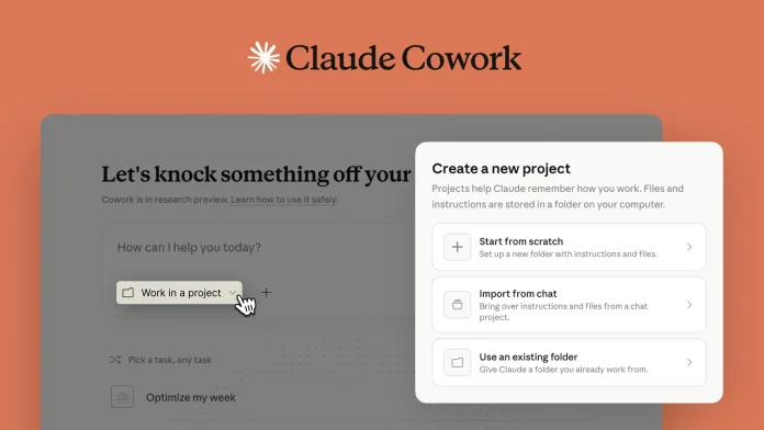 Claude Cowork Desktops Anthropic Launches Projects Feature