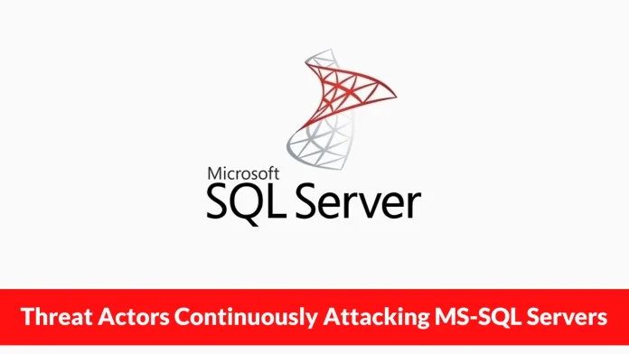 Threat actors are constantly attacking MS-SQL servers to install ICE Cloud Scanner.